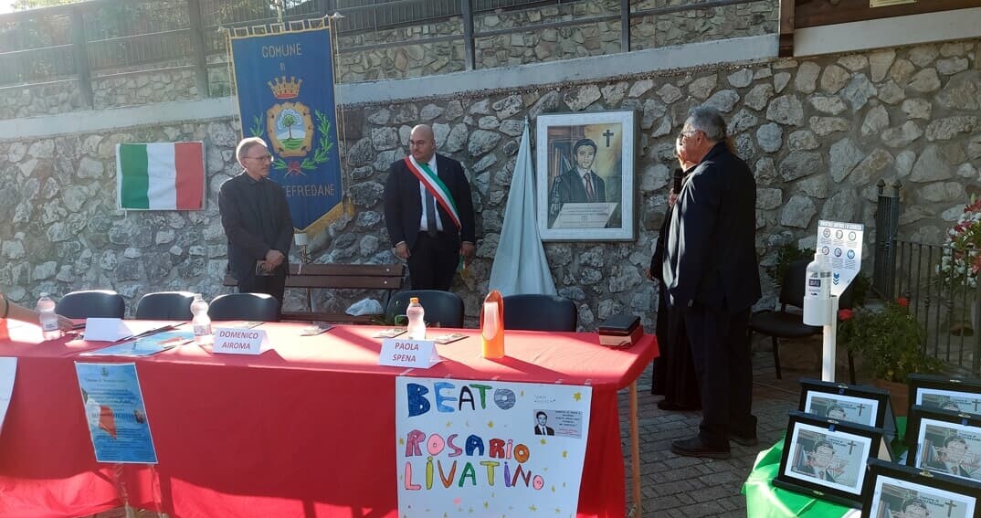 Immagine di copertina: 9 Maggio, Aquino: “Orgoglioso di avere dedicato Piazza a Giudice Livatino”